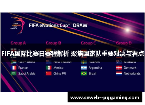 FIFA国际比赛日赛程解析 聚焦国家队重要对决与看点